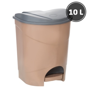 Trash bins and urns Bucket with a pedal color (10 l.)