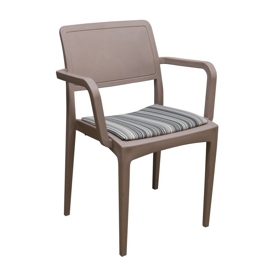Chair Petro with armrests (with a soft element)