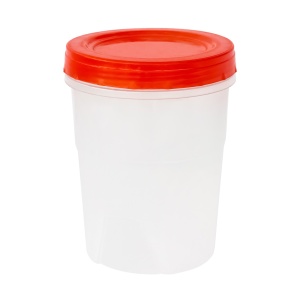 Cookware & kitchen utensils Plastic can with lid (600 ml.)