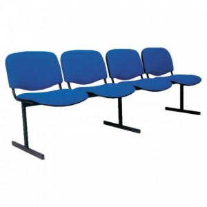 Furniture for theaters and waiting rooms IZO-bench (4 seats)