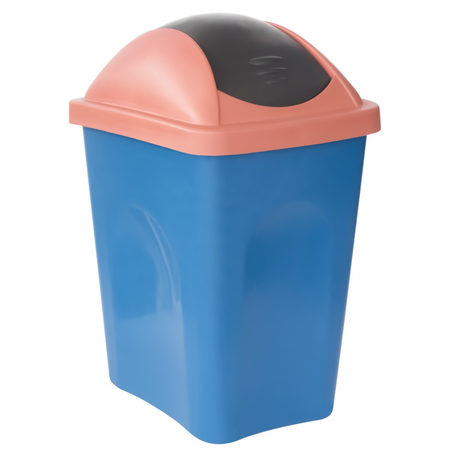 Garbage bin cap with valve, color (24 l.)