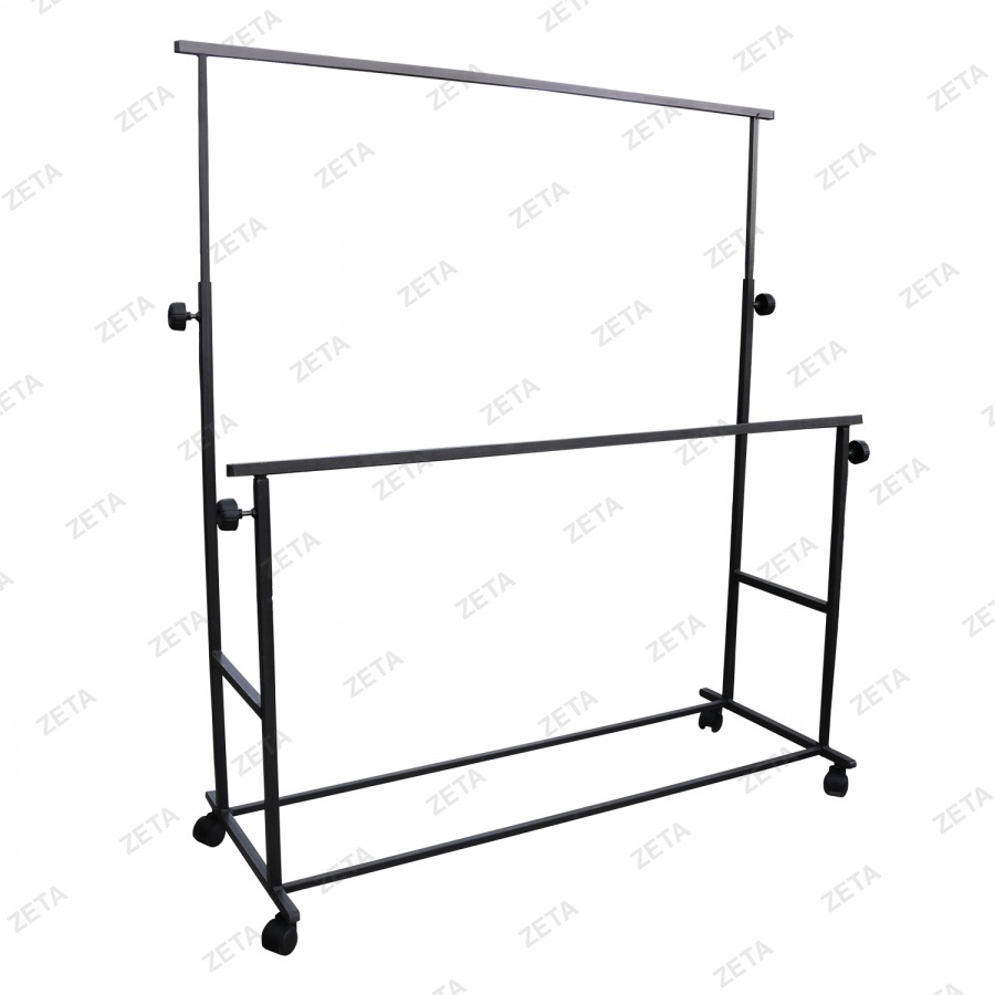 Clothes rack, double (on wheels)